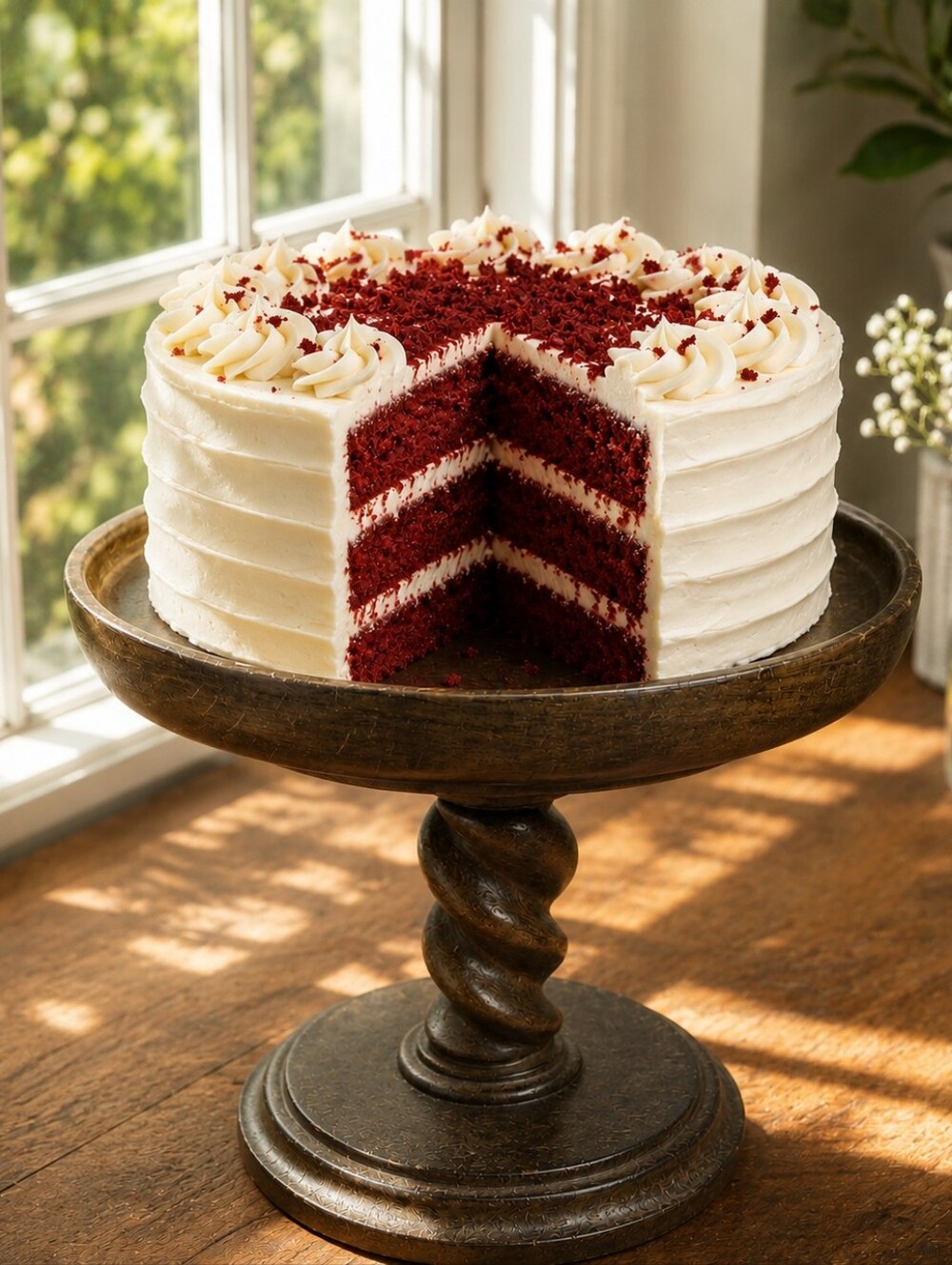 Southern Living at Home Barley Twist Cake Stand Pedestal
